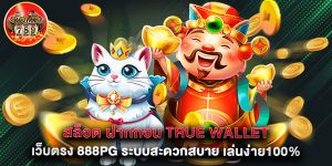 สล็อต ฝากถอน true wallet เว็บตรง 888pg ระบบสะดวกสบาย เล่นง่าย100%