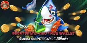 สล็อต789 ฝาก-ถอน true wallet เว็บตรง 888pg เล่นง่าย ไม่มีขั้นต่ำ